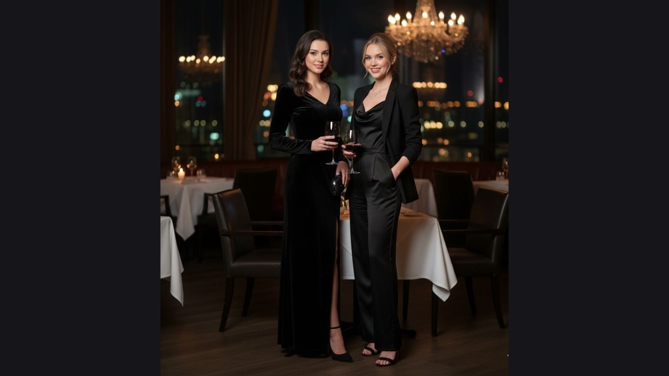15 All Black Dinner Outfits to Look Classy, Stylish & Elegant