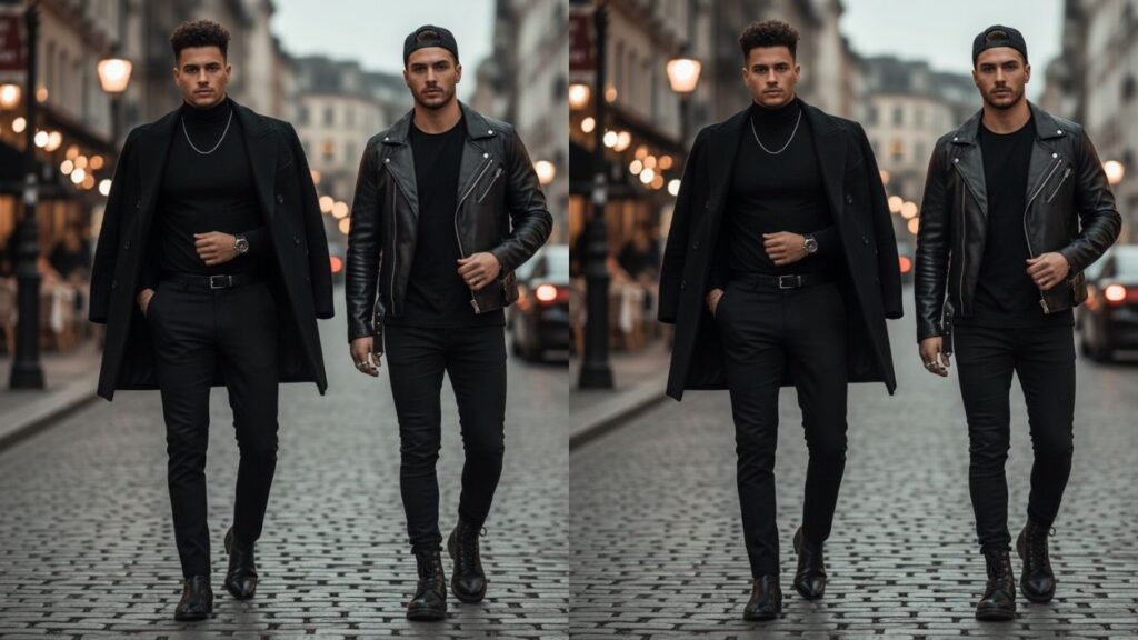 15 All Black Outfit Ideas for Men