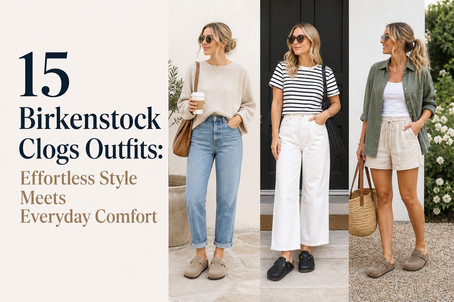 15 Birkenstock Clogs Outfits: Effortless Style Meets Everyday Comfort