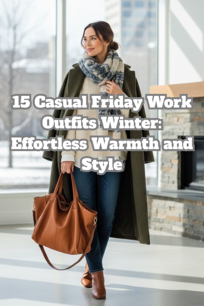 15 Casual Friday Work Outfits Winter