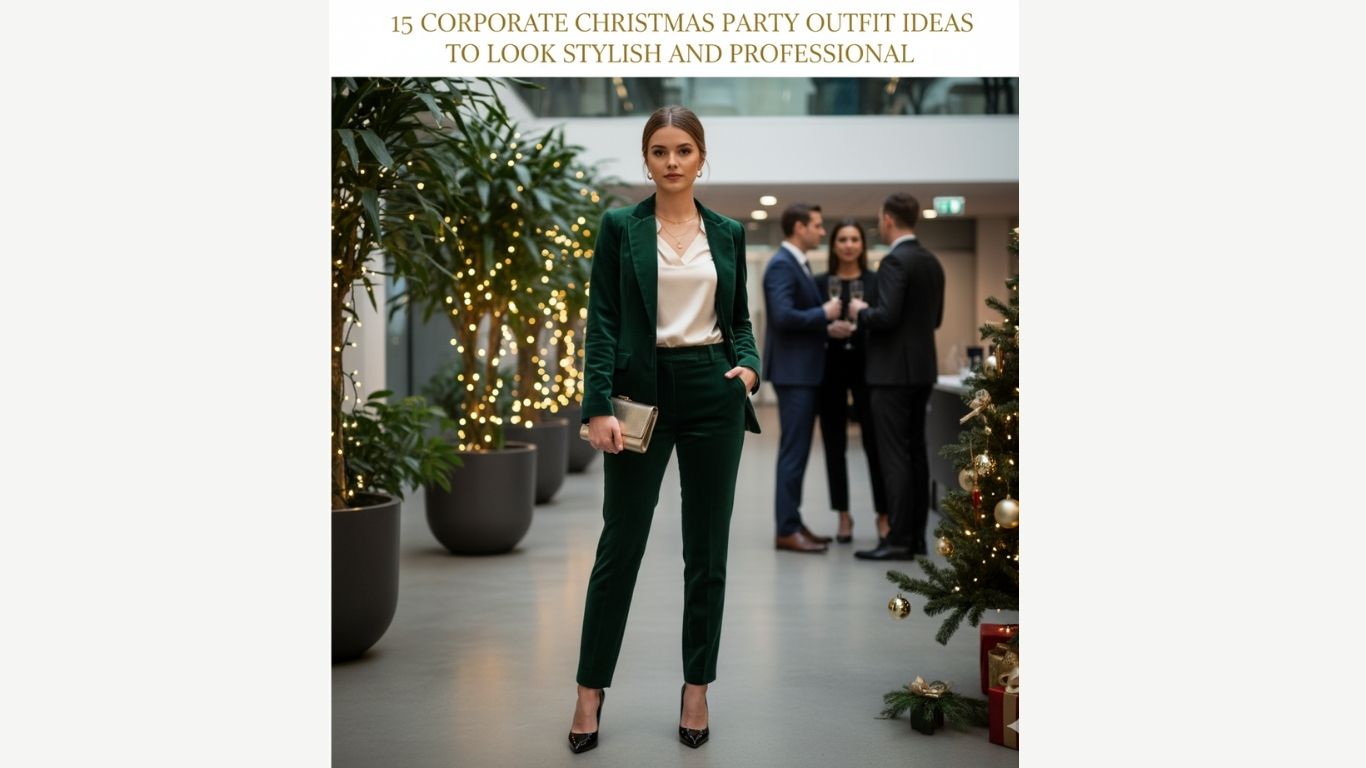 15 Corporate Christmas Party Outfits To Look Stylish & Professional