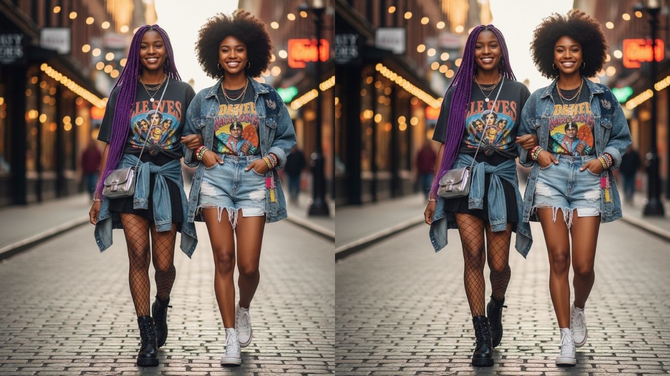 15 Graphic Tee Outfits for Black Women to Wear Anytime