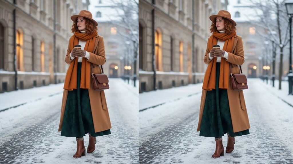15 Maxi Skirt Outfit Ideas for Winter