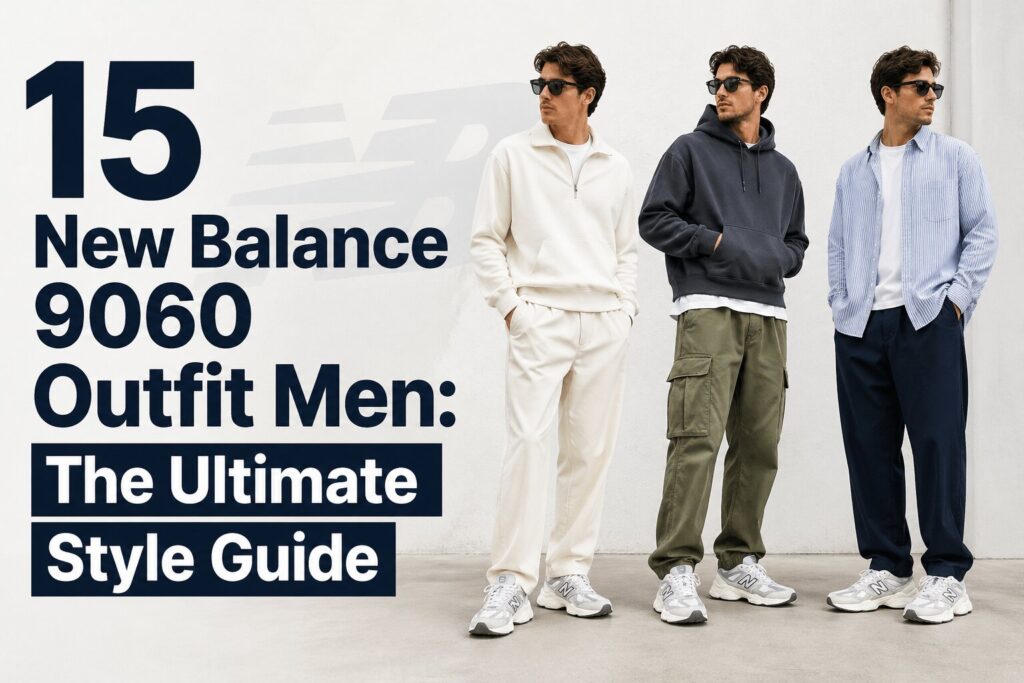 15 New Balance 9060 Outfit Men