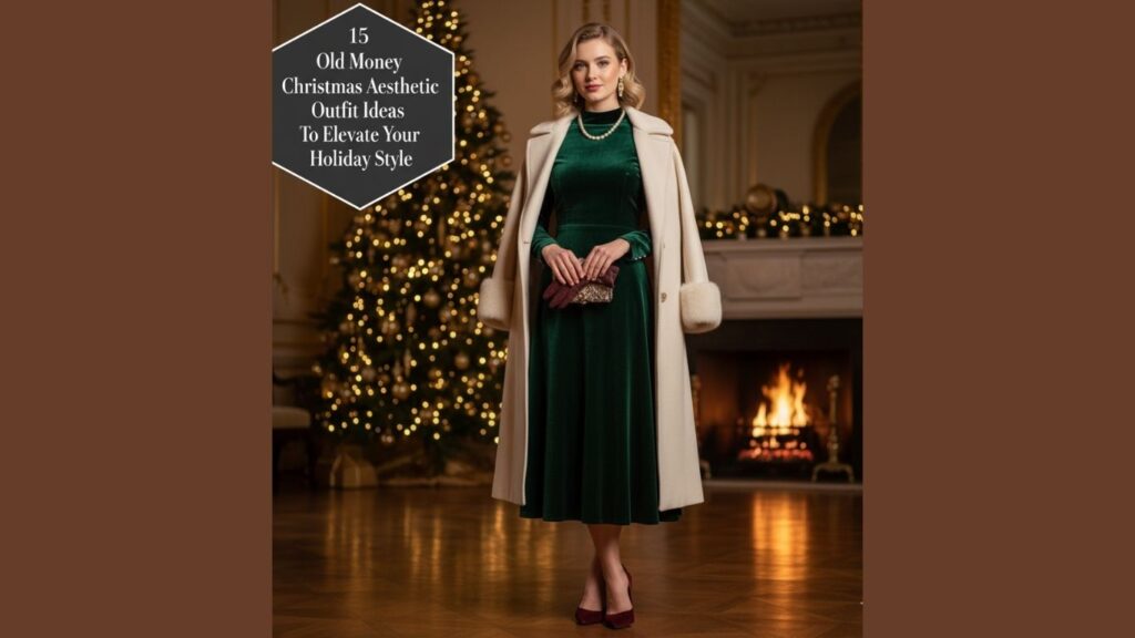 15 Old Money Christmas Aesthetic Outfit Ideas