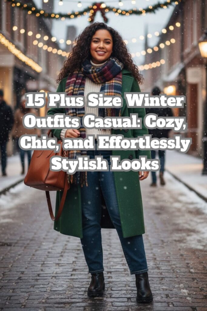 15 Plus Size Winter Outfits Casual
