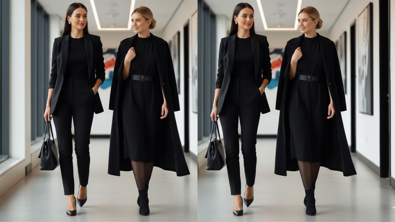 15 Professional and Stylish All Black Outfit Ideas for Work to Elevate Your Office Wardrobe