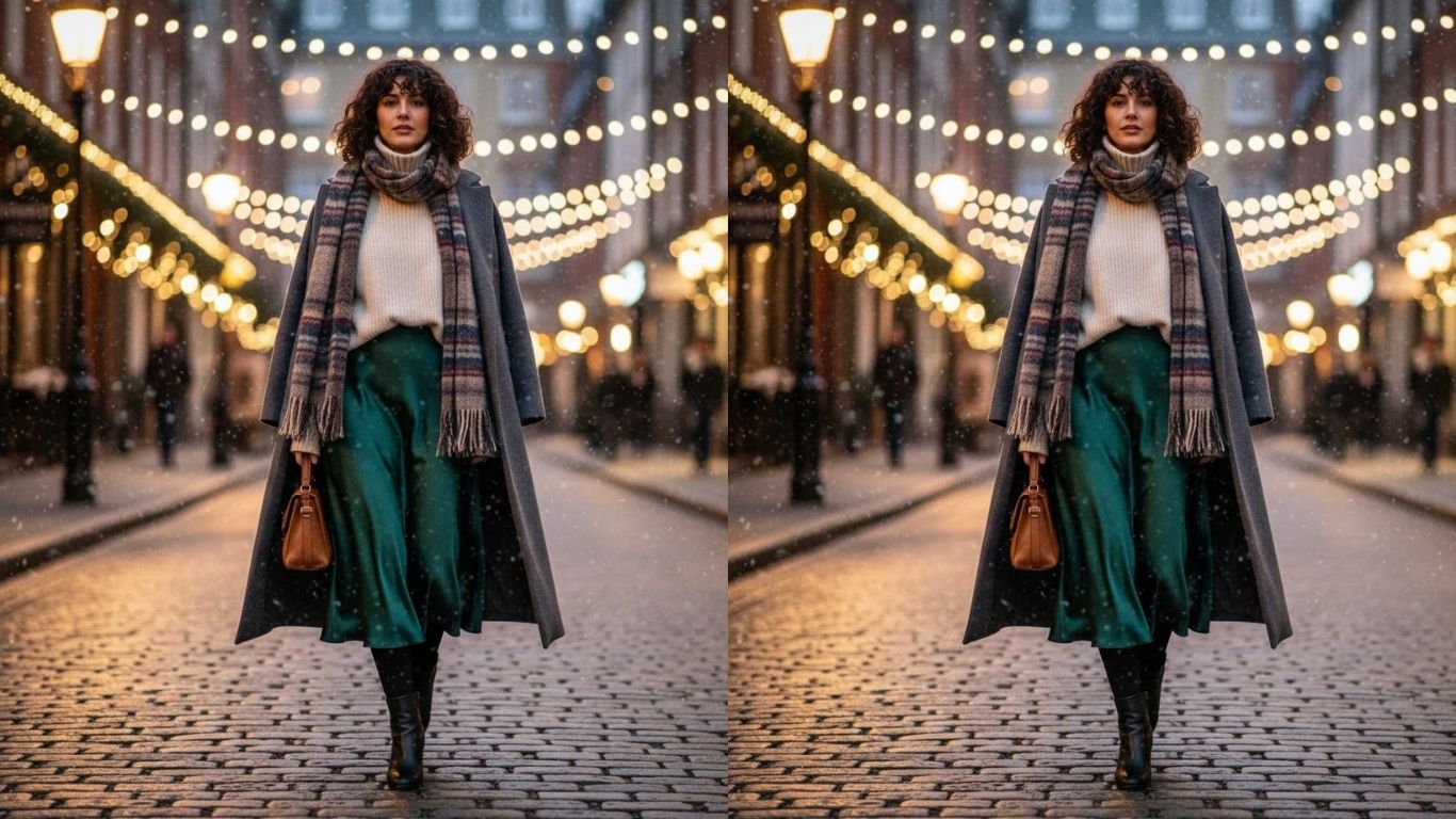 15 Satin Skirt Outfit Winter Ideas That Actually Keep You Warm