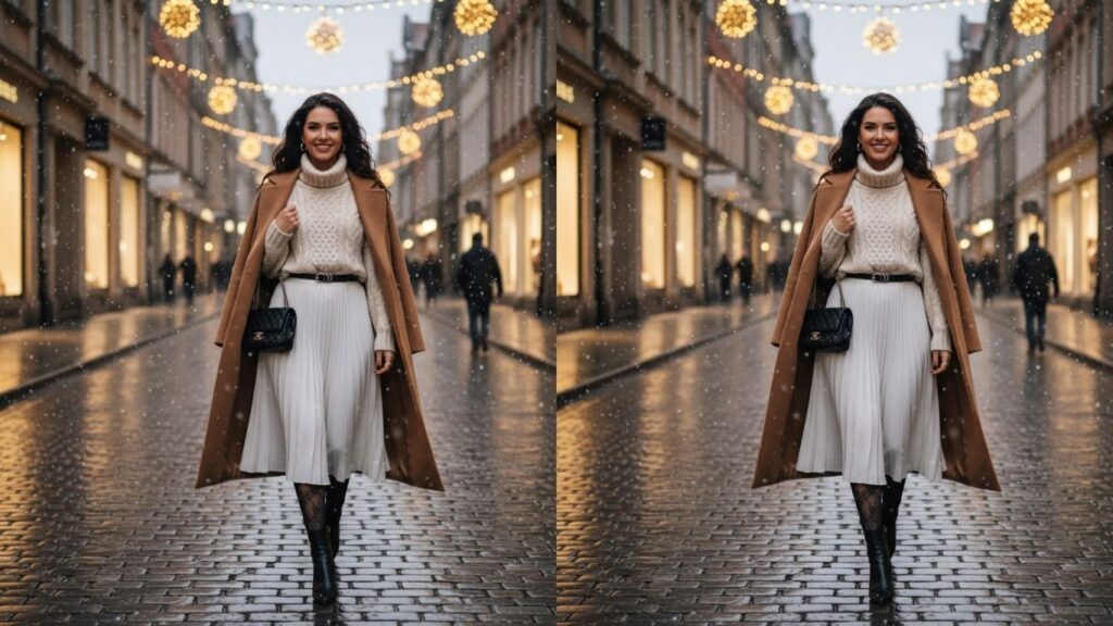 15 White Skirt Outfit Ideas for Winter