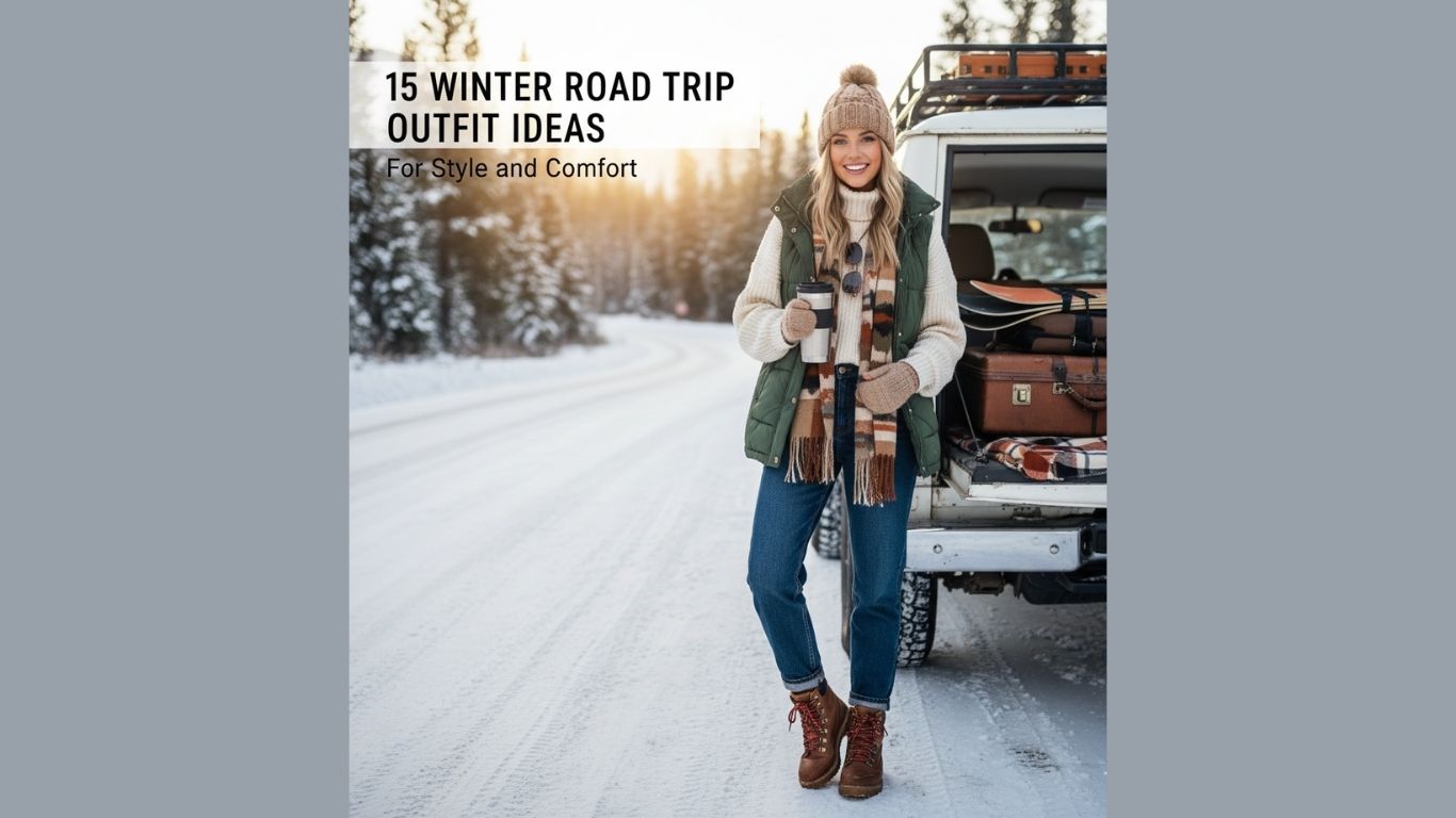 15 Winter Road Trip Outfit Ideas for Style and Comfort