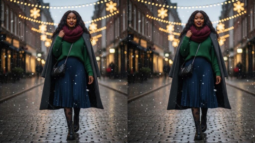 15 Winter Skirt Outfit Ideas with Boots