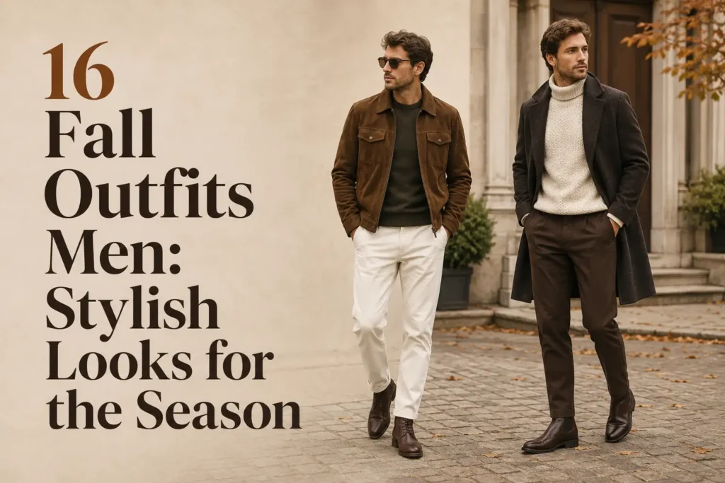 16 Fall Outfits Men: Stylish Looks for the Season
