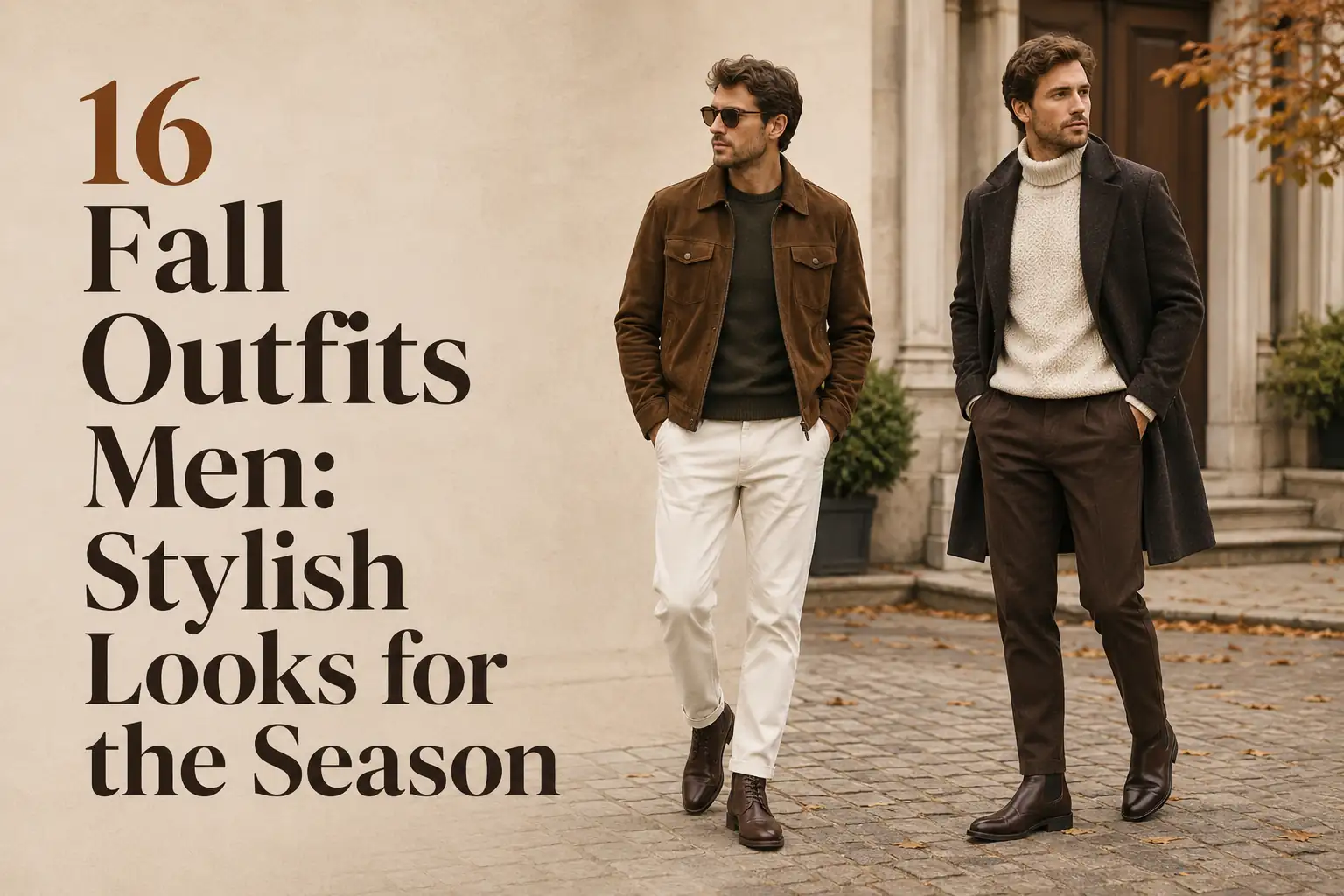 16 Fall Outfits Men: Stylish Looks for the Season