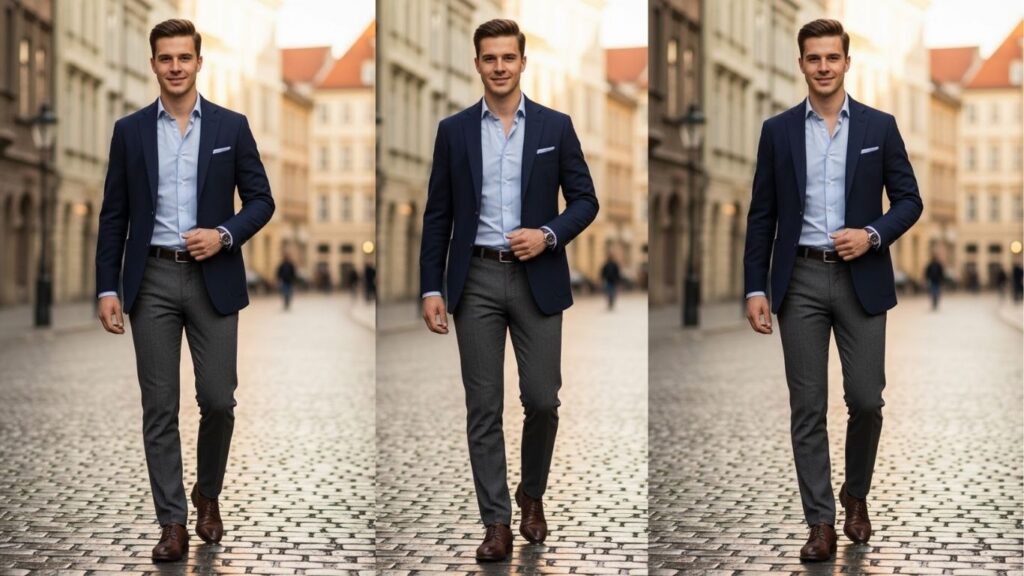16 Grey Pants Outfit Men