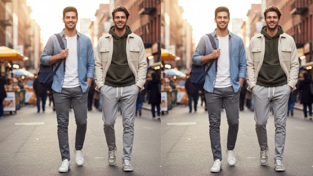 16 Grey Trousers Outfit Men Casual