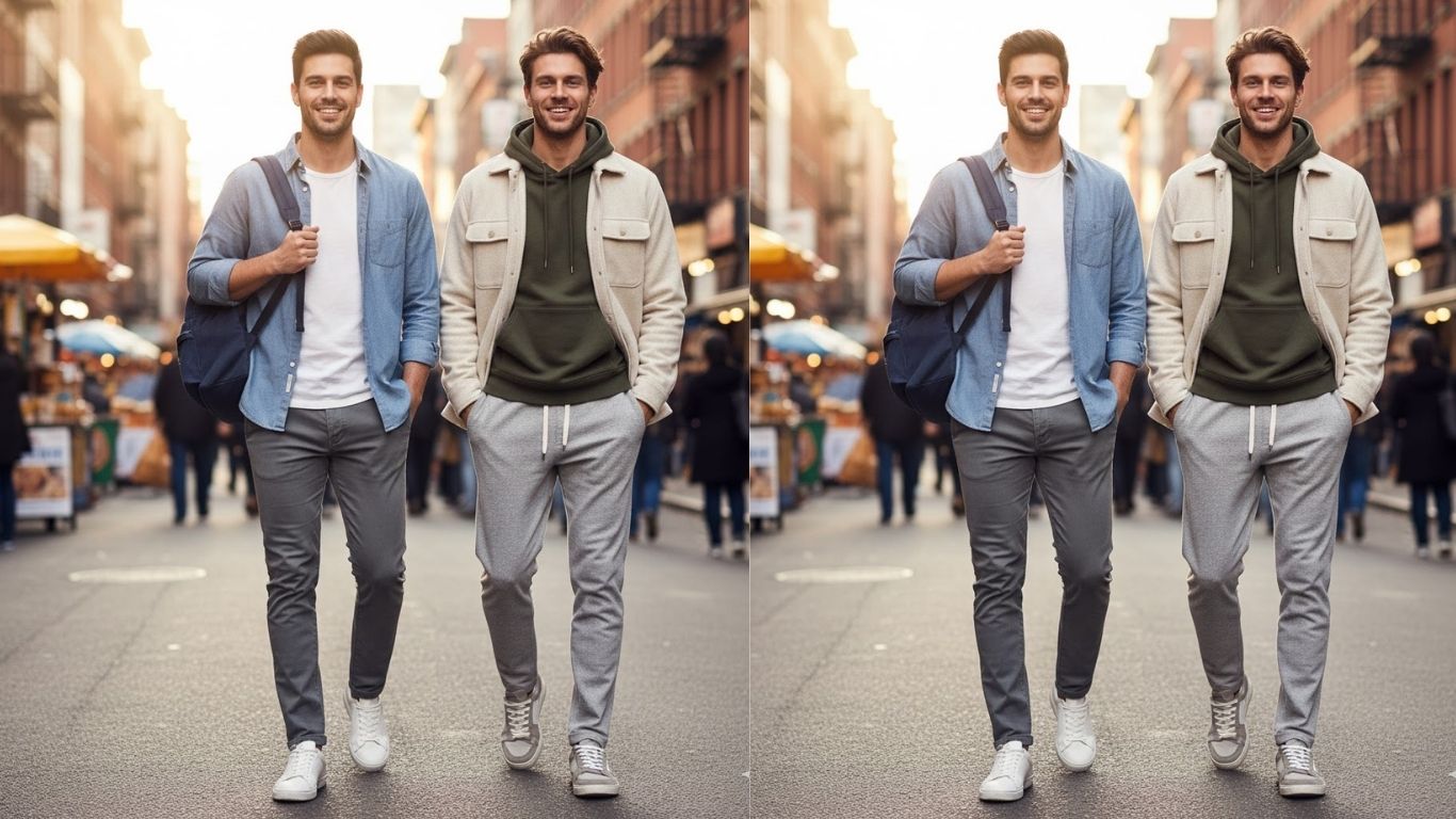 16 Grey Trousers Outfit Men Casual: Effortless Style Ideas for Everyday Looks