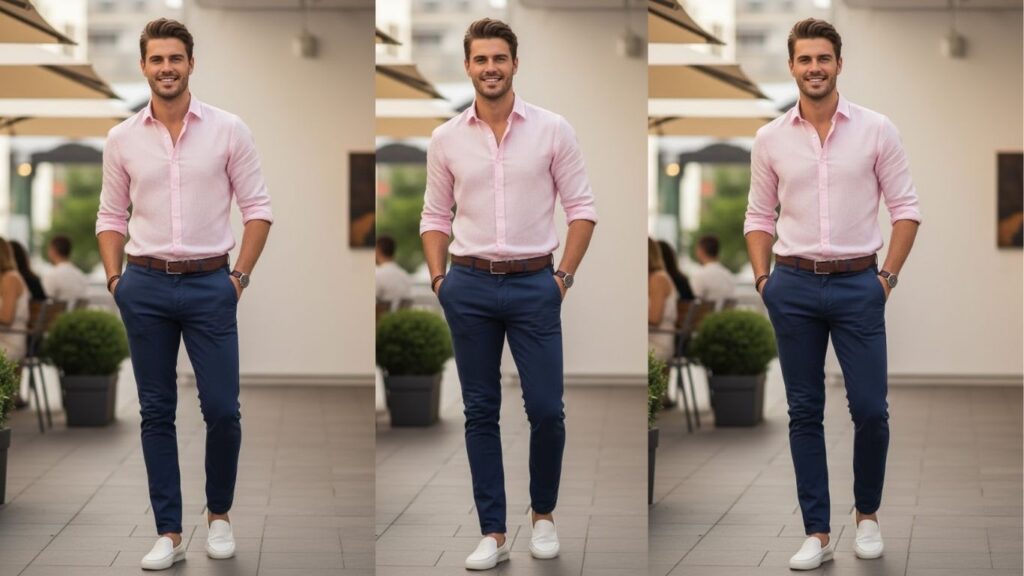 16 Pink Shirt Outfit Ideas for Men