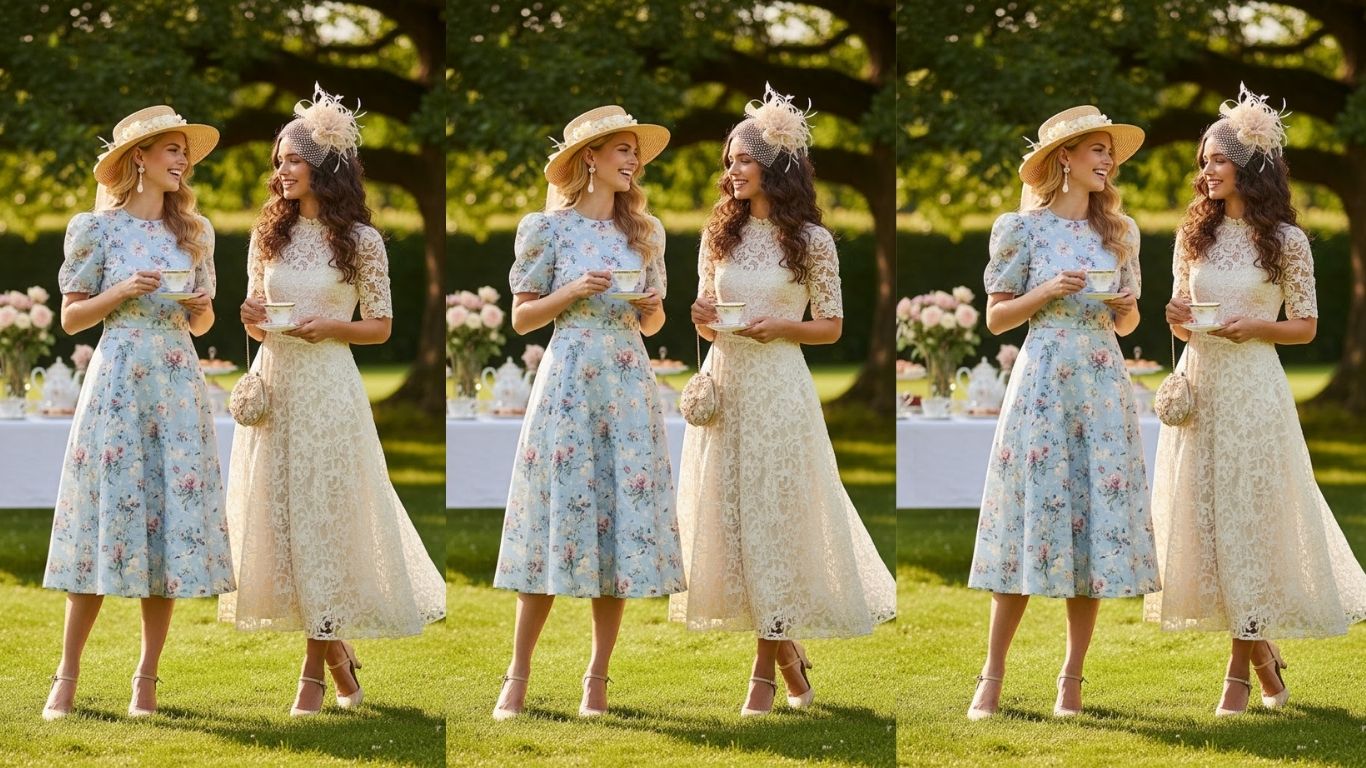 16 Tea Party Outfits to Look Elegant & Charming at Every Gathering