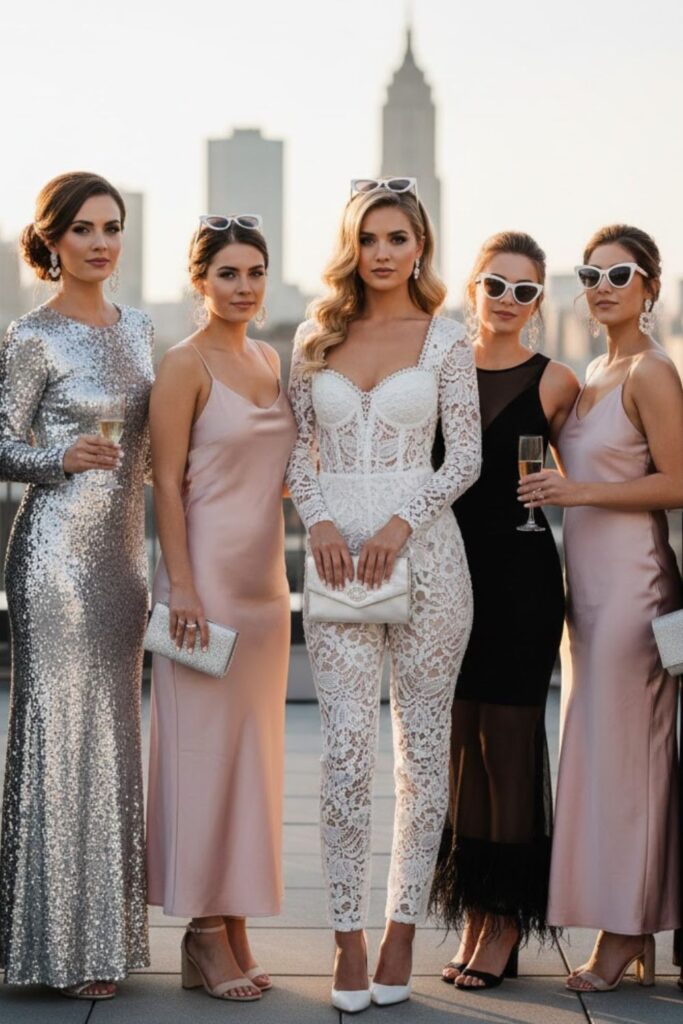 16. Theme-Matching Group Outfit