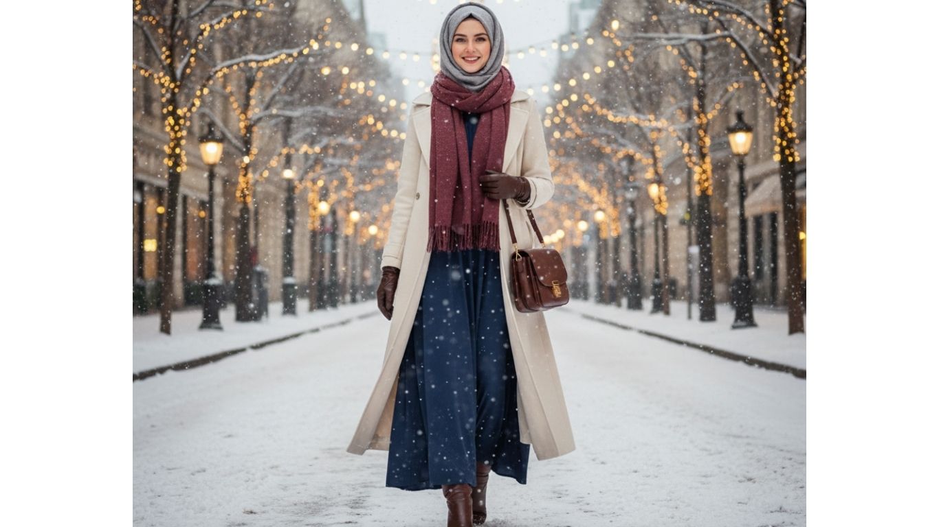 17 Winter Hijab Outfits to Stay Warm, Modest, and Stylish
