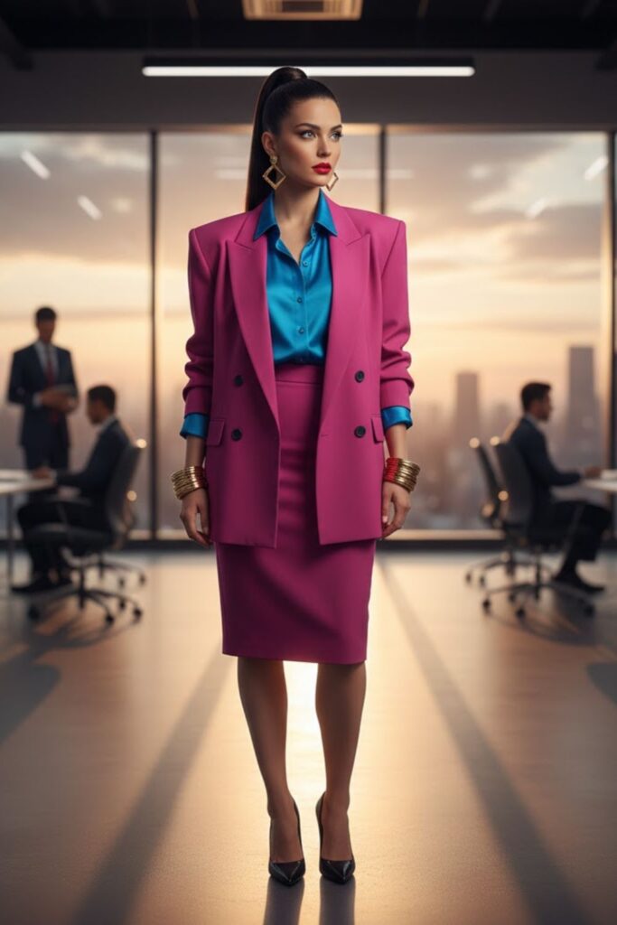 7. Power Suit Chic