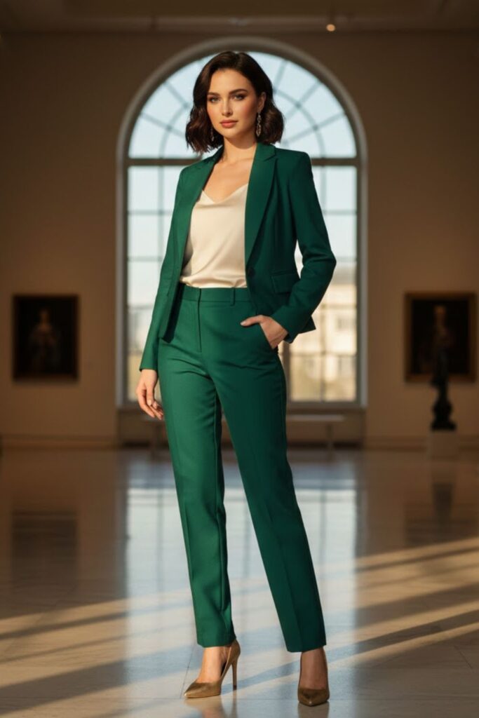 9. Tailored Suit for a Modern Statement
