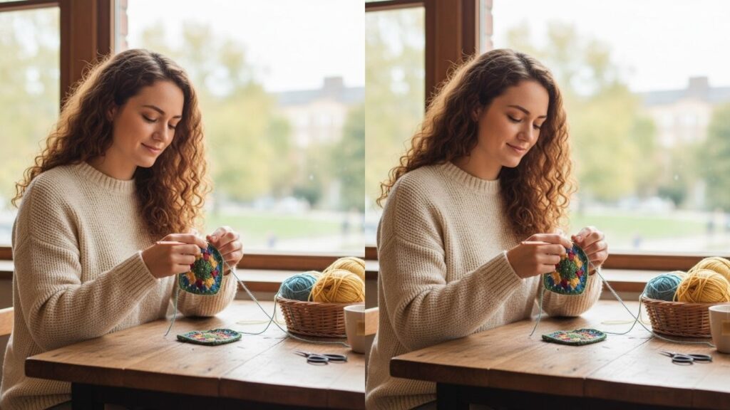 How to Crochet a Starburst Granny Square