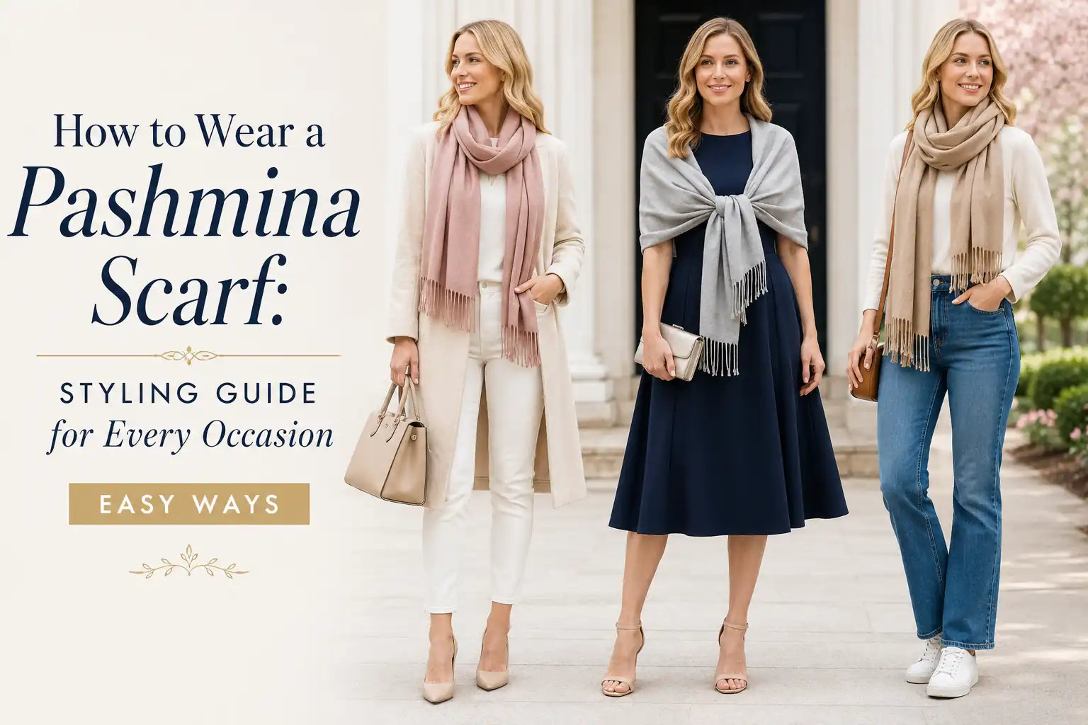 How to Wear a Pashmina Scarf: Styling Guide for Every Occasion