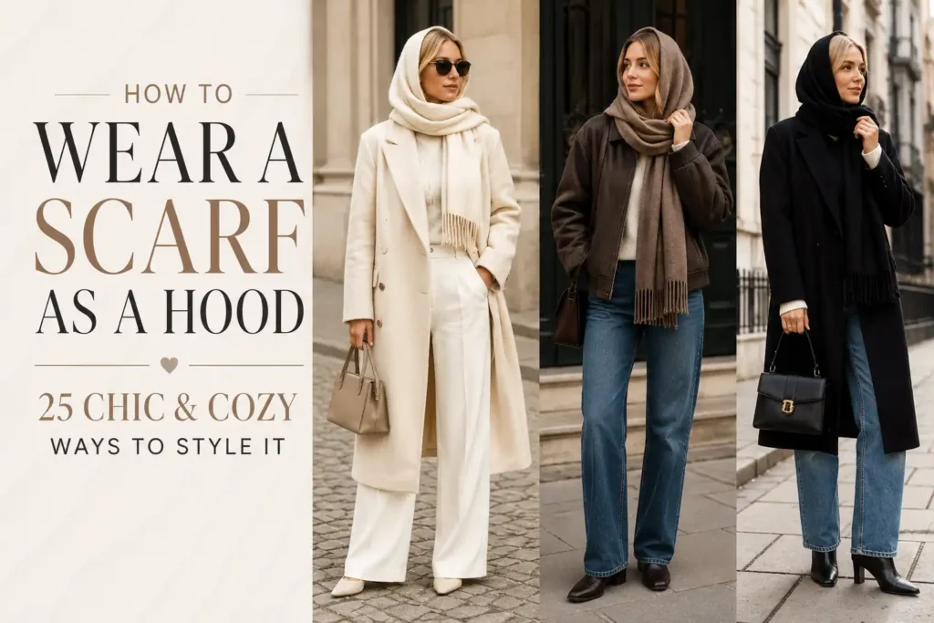 How to Wear a Scarf as a Hood: 25 Chic & Cozy Ways to Style It