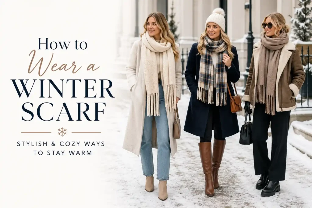 How to Wear a Winter Scarf