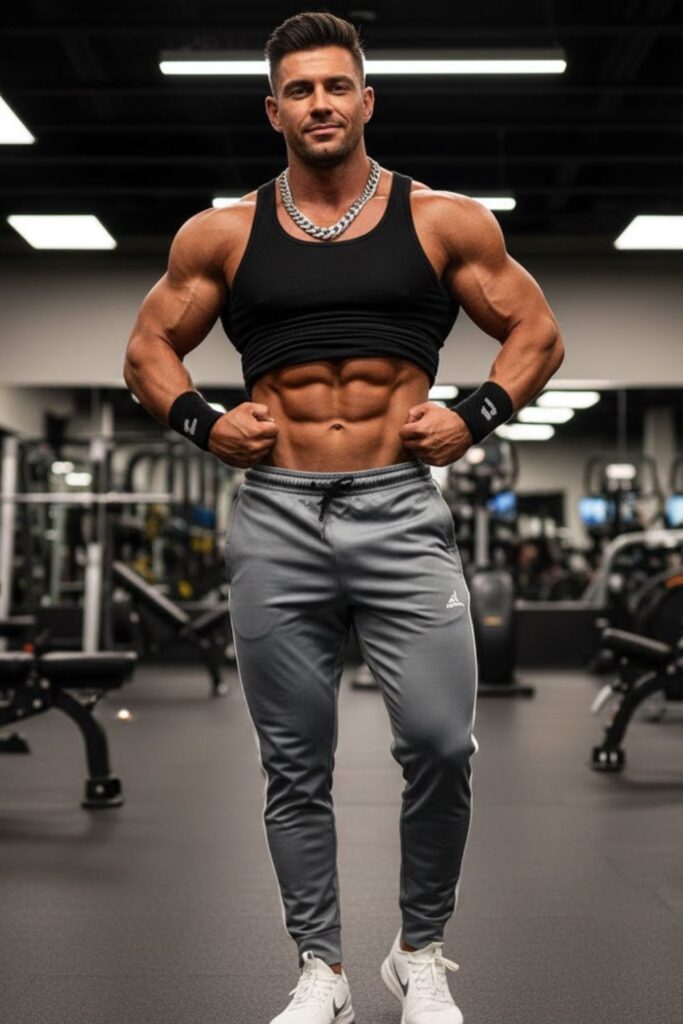 5. The Situation-Inspired Gym Look
