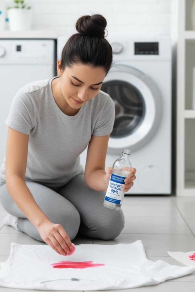 1. Rubbing Alcohol Blotting Method