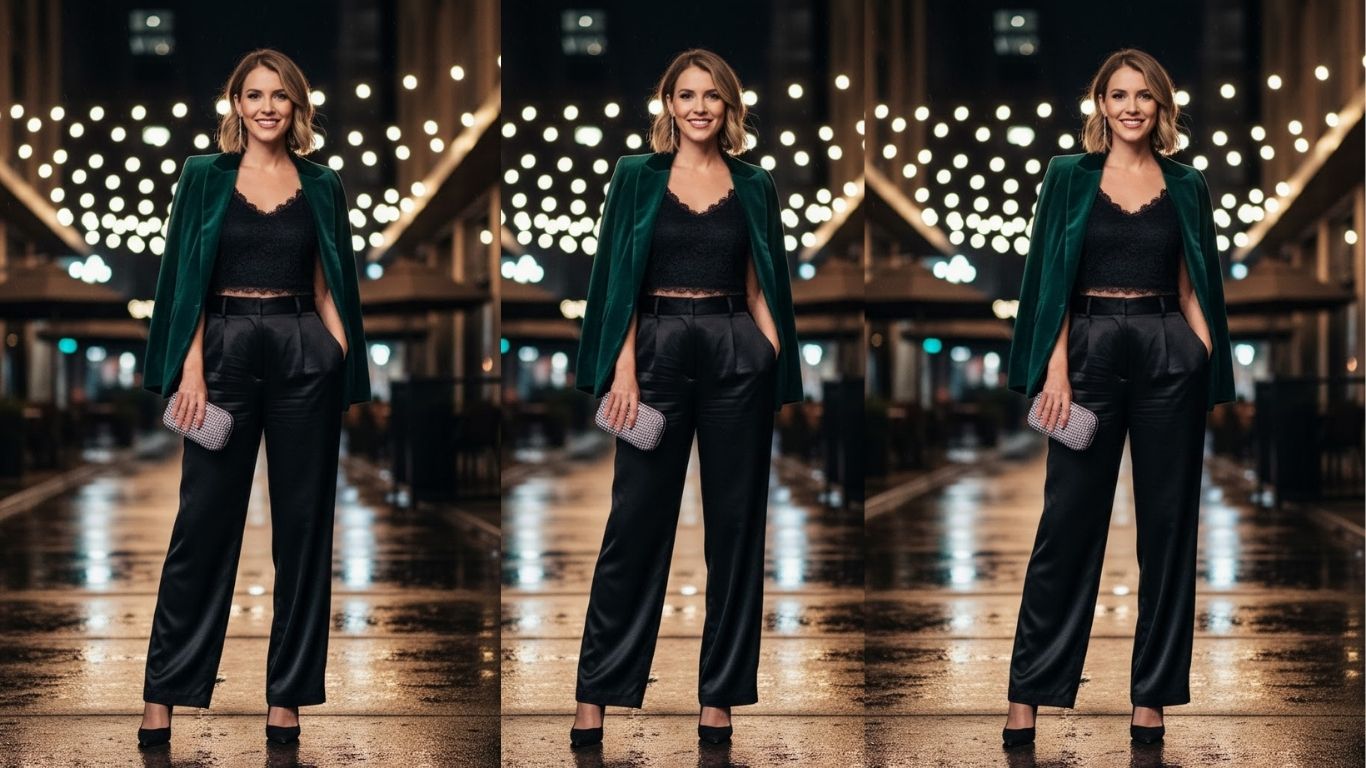 15 Black Satin Trousers Outfit Ideas for Every Occasion