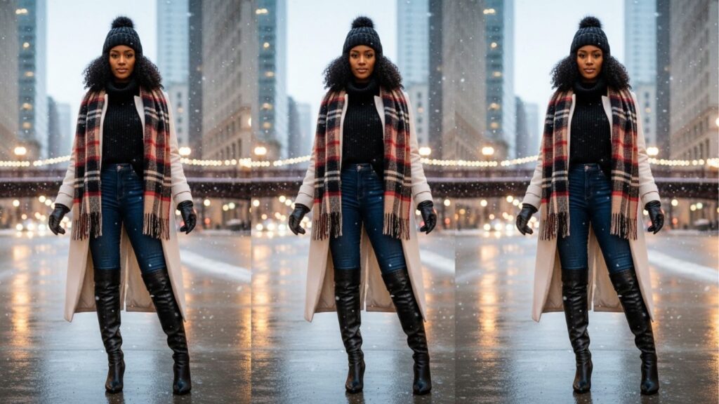 15 Chicago Winter Outfits for Black Women