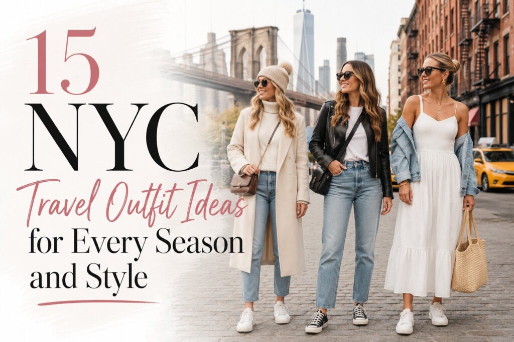 15 NYC Travel Outfit Ideas