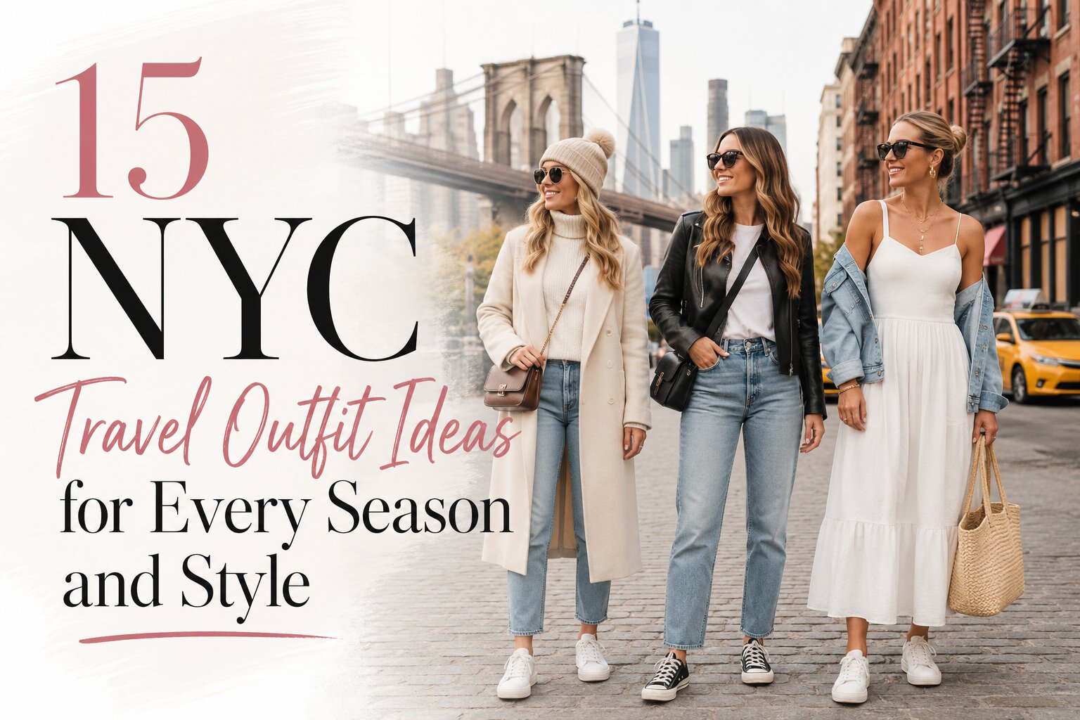 15 NYC Travel Outfit Ideas for Every Season and Style