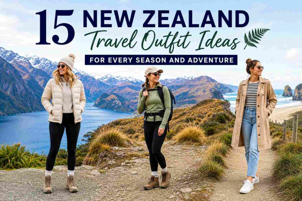 15 New Zealand Travel Outfit Ideas