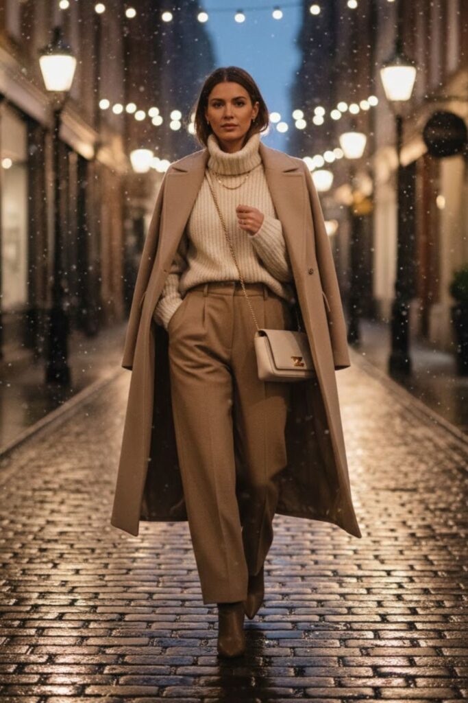 11. Neutral Tones with Textured Layers