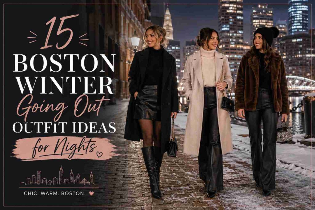 15 Boston Winter Going Out Outfits