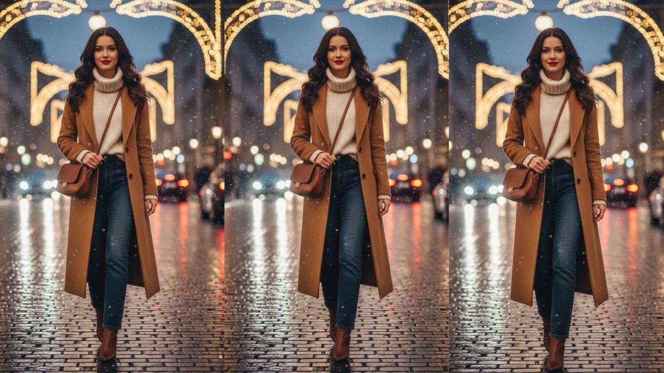 15 Camel Long Coat Outfit Ideas for Timeless Winter Style XL