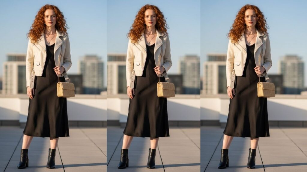 15 Cream Leather Jacket Outfits