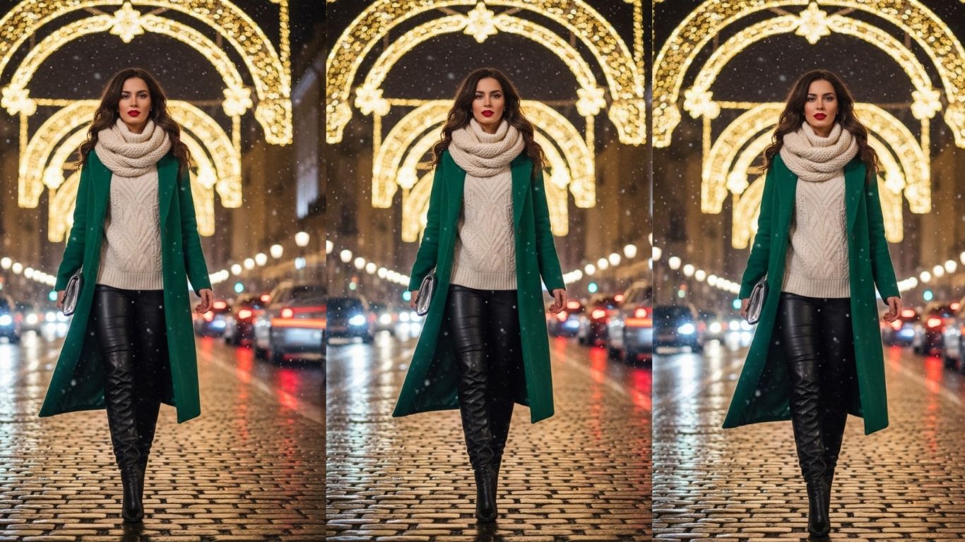 15 Green Long Coat Outfit Ideas for Stylish Winter Looks Daily