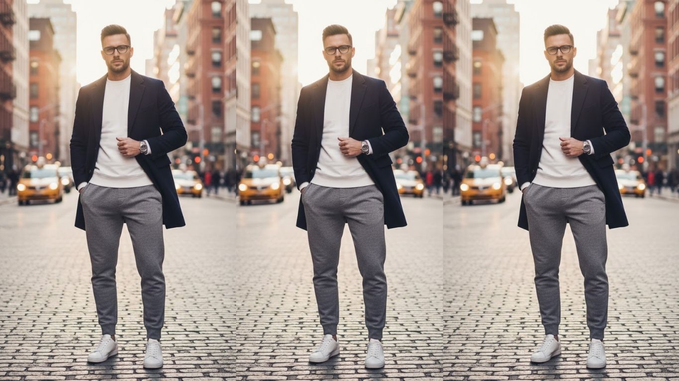 15 Grey Sweatpants Outfit Men Ideas That Look Clean & Stylish