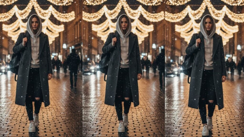 15 Long Coat With Hoodie Outfit Ideas for Everyday Street Style