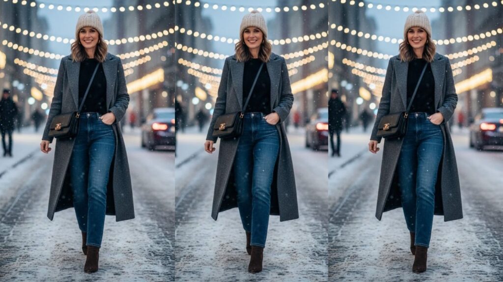 15 Mom Winter Going Out Outfit Ideas