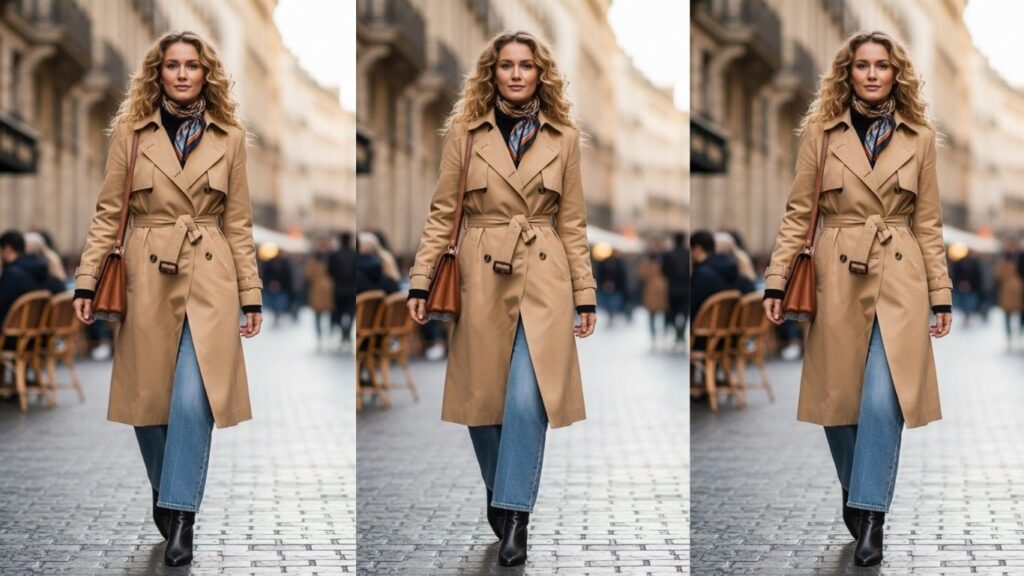 15 Stylish Tan Trench Coat Outfit Ideas