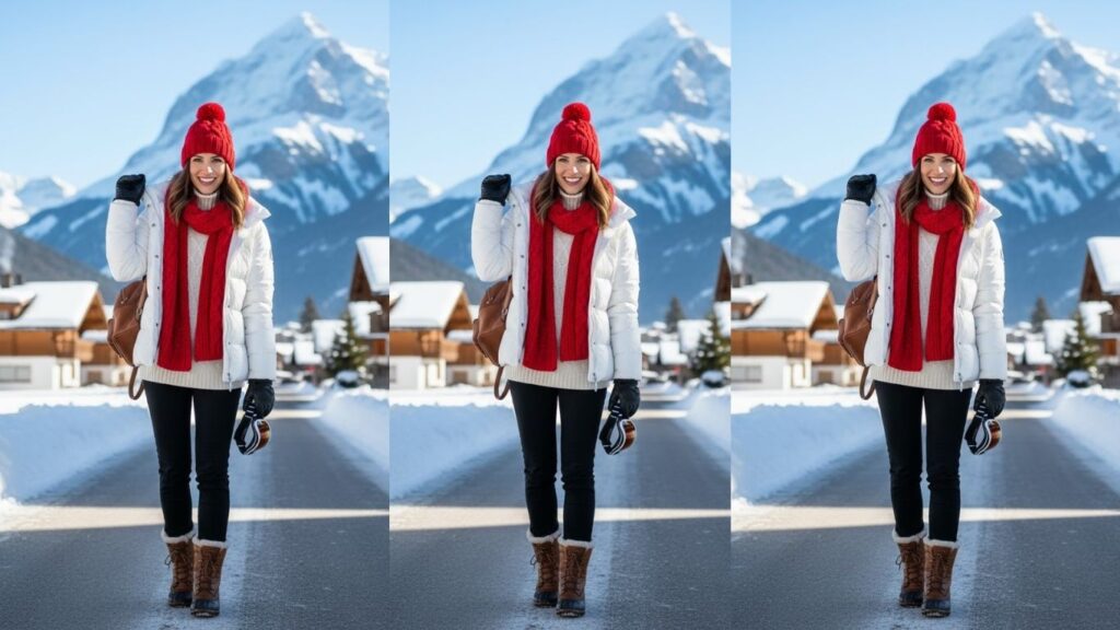 15 Switzerland Winter Travel Outfits