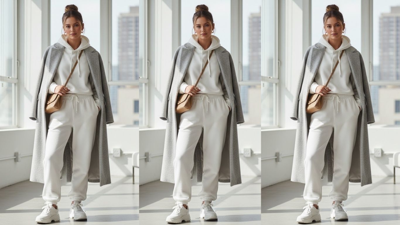 15 White Sweatpants Outfit Ideas for Chic and Effortless Style