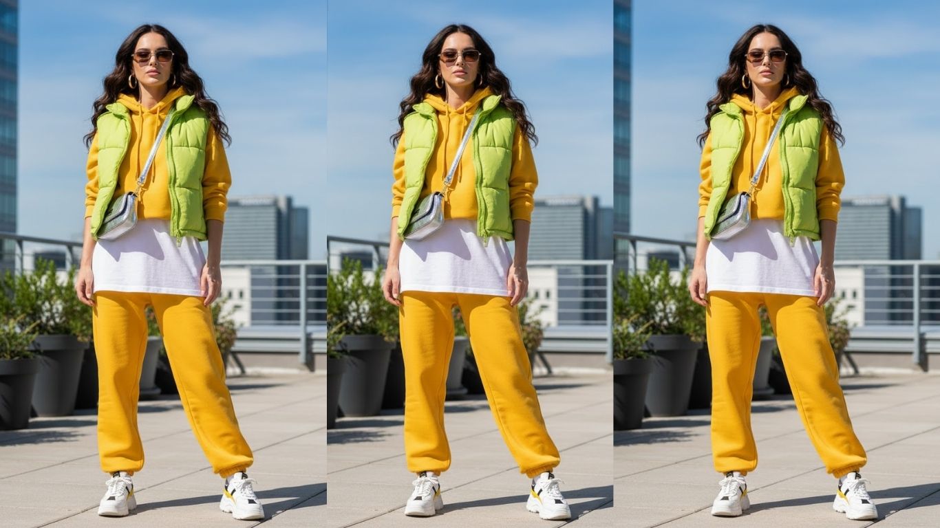 15 Yellow Sweatpants Outfit Ideas That Feel Bold, Fresh, Stylish