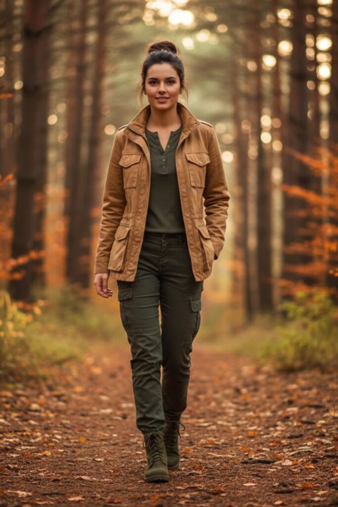 11. Rugged outdoor-inspired outfit